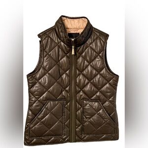 Kate Spade Quilted Black Vest - Brand New